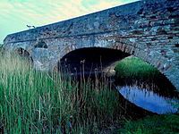 Turkish bridge near Békéssámson