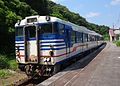 KiHa 40/47/48 series at Tokusawa Station in June 2013