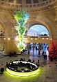 The V&A Rotunda, with chandelier by Dale Chihuly