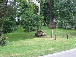 One of the Winameg Mounds in the township, built by Hopewellian peoples