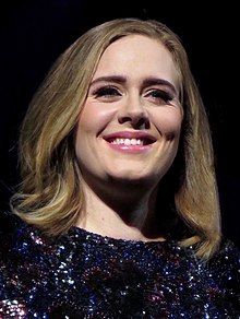 Adele smiling