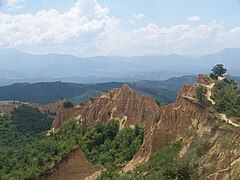 Melnik Earth Pyramids, Pirin Mountains