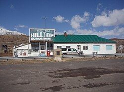 Hilltop Country Store, one of the last remnants of Colton, April 2009