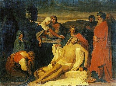 Burial of Jesus, 1859