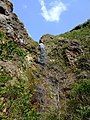 The Karataki waterfall, in the hills around Mt. Mihara