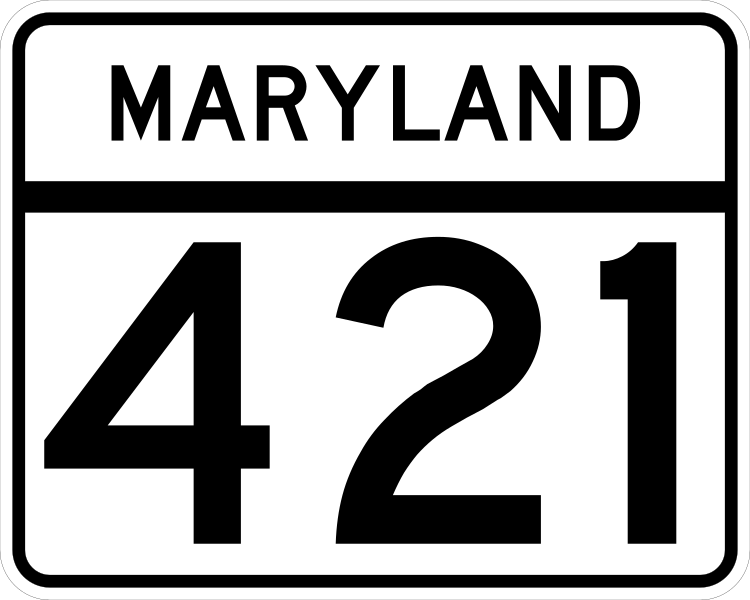 File:MD Route 421.svg