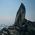 The granite spire that is the summit of Gandalf