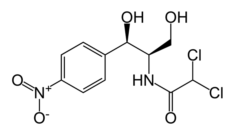 File:Chloramphenicol-2D-skeletal.png