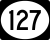 Vermont Route 127 Connector marker