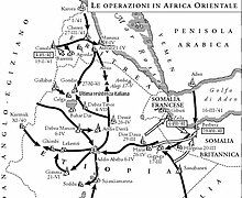 ORIENTAL AFRICA ITALIAN MILITARY OPERATIONS