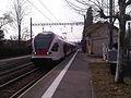 Satigny Station with RABe 522 RER for Geneva Cornavin