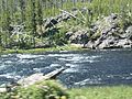 A photo of Yellowstone River.