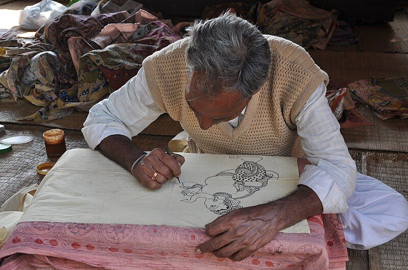 File:Kalamkari painting.jpg