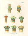 Image 14Illustration of various types of capitals, by Karl Richard Lepsius (from Ancient Egypt)