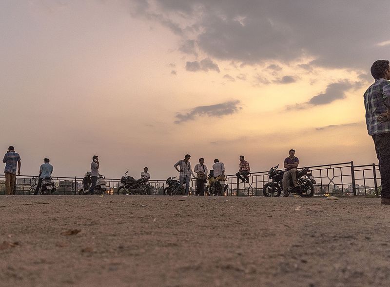 File:People at lake.jpg