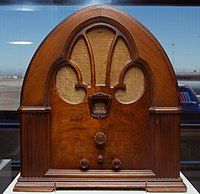 Philco 90 "cathedral" style radio from 1931.