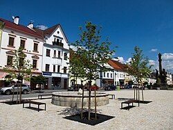 Svobody Square, historic centre