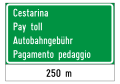 C97 Toll ahead