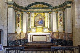 Altar in the church of the Madeleine