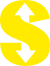 The Bern S-Bahn logo, a yellow S with cut-out arrows pointing up and down