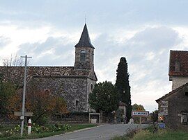 The road into Saint-Matré