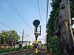 LED signal signs showing the 9C2 slogan