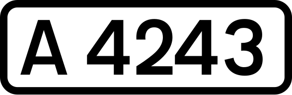 File:UK road A4243.svg