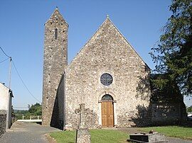 The church in Saint-Martin-de-Blagny