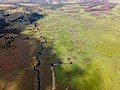 Aerial view of the Stokhid River