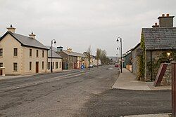 The main street in Coolaney