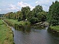 The Danube's source confluence in Donaueschingen: the Donauzusammenfluss, the confluence of Breg and Brigach.