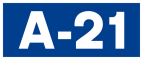 Autovía A-21 shield}}