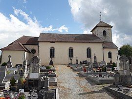 The church in Rouvres-la-Chétive