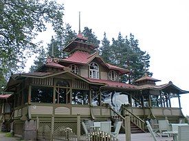 Rigde pavilion in Heinola, Päijänne Tavastia, Finland