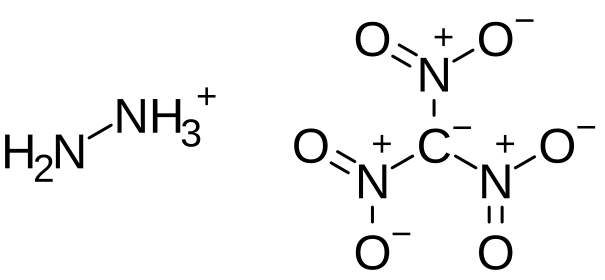 File:Hydrazinium nitroformate.svg