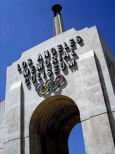 File:LA Coliseum gate.jpg