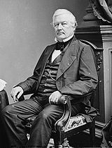 Black-and-white photographic portrait of Millard Fillmore