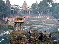 Polluted Khan River, Indore