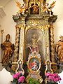 An altar inside the abbey