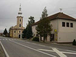 Baranjsko Petrovo Selo, Roman Catholic church "St. Lawrence" in main street