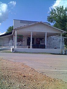 A white wooden building in Bethel.