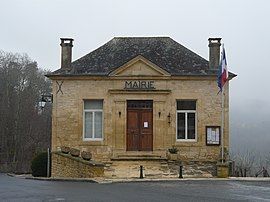 The town hall in Carlux