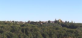 View of Castelnau-Rivière-Basse