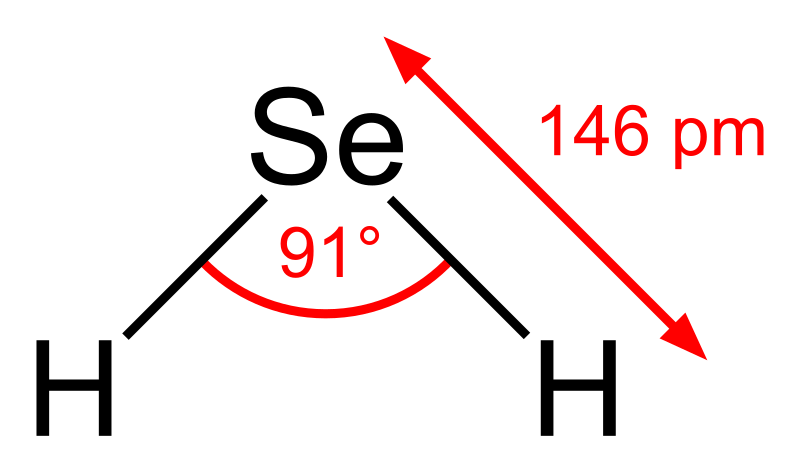 File:Hydrogen-selenide-2D-dimensions.svg