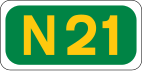 N21 road shield}}