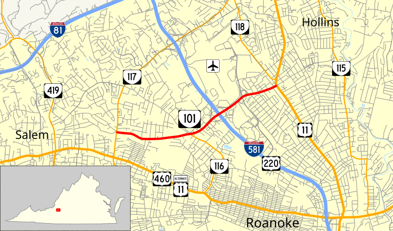 File:VA 101 map.svg