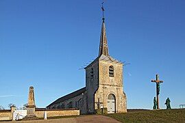 The church in Voutenay-sur-Cure