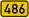 Bundesstraße 486 number.svg