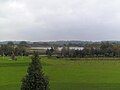 Croxall lakes viewed from highest point of Arboretum, across the Tame.