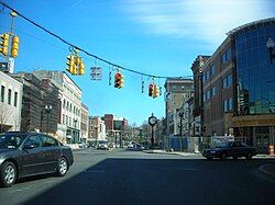 State Street looking east in 2007, during the height of new construction